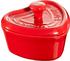 Staub Cocotte Herz 10 cm kirschrot