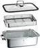 WMF Aroma Dampfgarer Vitalis mit Silikonband 6,5 l Edelstahl