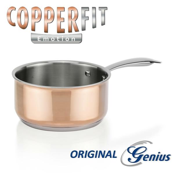 Genius 24435 Copperfit Stielkasserolle 18 cm