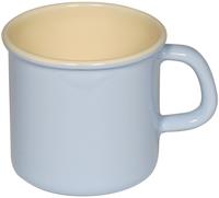 Riess 0222-006, Riess Classic Pastell Becher / Topf mit B&ouml;rdel 9 cm / 0,5 L...