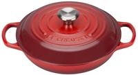 Le Creuset 21180260602430, Le Creuset Gourmet-Profitopf Gusseisen Kirschrot 26cm