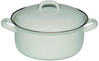 Riess 0130-033, Riess Classic Wei&szlig; Kasserolle 20 cm / 2,0 L - Emaille