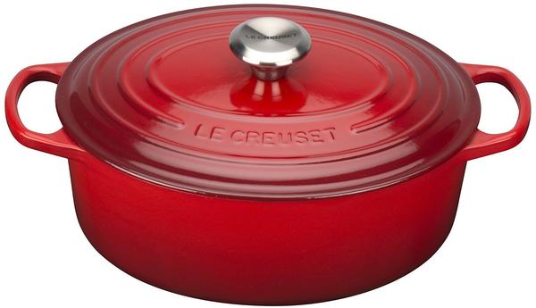 Le Creuset Signature Bräter 23 cm oval kirschrot