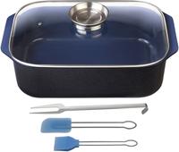 GSW Br&auml;ter "Ceramica kobatblau" 1 Stk. tlg. Aluminiumguss
