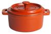 Paella World Gusstopf mit Deckel 14 x 6,5 cm (4519 orange)