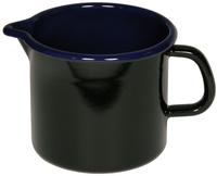 Riess 0054-025, Riess Classic Schwarz-Blau Schnabeltopf 16 cm / 2,0 L - Emaille