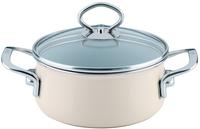 Riess 0707-011, Riess Nouvelle Avorio extra stark Kasserolle 16 cm / 1,0 L - Emaille