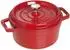 Staub Bratentopf 22 cm rund kirschrot