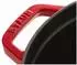 Staub Bratentopf 22 cm rund kirschrot