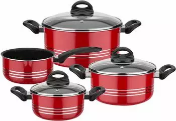 GSW Milano Color Kochtopf-Set 7-teilig