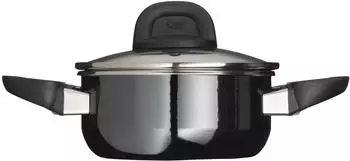 Silit Modesto Line Bratentopf 16 cm schwarz (21.0130.3183)