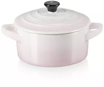 Le Creuset Mini-Cocotte 10cm shell pink