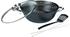 GSW Topf-Set Gourmet Granit Gusseisen, (Set, 4-tlg), Induktion
