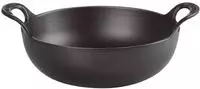 Le Creuset 20142240000460, Le Creuset Balti Dish 24 cm Schwarz - Schwarz - 20 bis 24