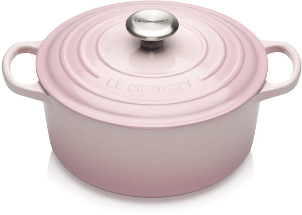 Le Creuset Bräter rund 4,2 L shell pink