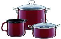 Riess Starterset 3-teilig Rosso Topfset Geschirr-Set - extrastark