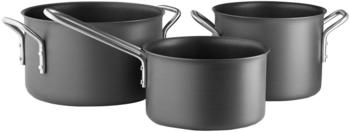 Eva solo Eva Trio Black Line Topfset 3-teilig
