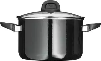 Silit Modesto Line Fleischtopf 24 cm schwarz