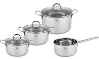 CS Koch-Systeme Topf-Set "Trier" Set, je 1 Fleischtopf &Oslash; 16/20/24 cm, 1x Stieltopf