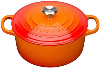 Le Creuset Signature Br&auml;ter 26 cm rund hoch ofenrot