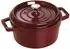 Staub Bratentopf 22 cm rund grenadine