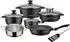 GSW Gourmet Granit Kochgeschirr-Set 10-teilig