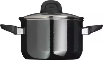 Silit Modesto Line Fleischtopf 20 cm schwarz