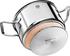 Schulte-Ufer Topf-Set Turbo Line Edelstahl 18/10, (Set, 8-tlg), Induktion