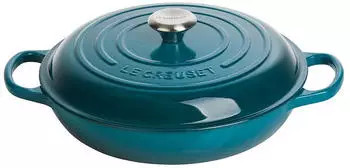 Le Creuset Gourmet-Profitopf 30 cm deep teal