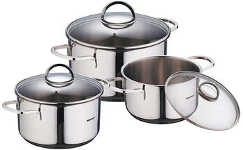 Bergner Classic Edelstahl Kochtopfset 6-teilig