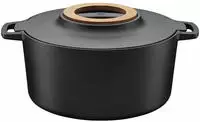 Fiskars Kasserolle 6,0 l Norden schwarz