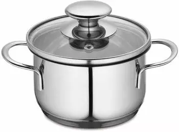 K&uuml;chenprofi Edelstahl Topf 14 cm