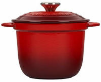 Le Creuset 41110180600460, Le Creuset Cocotte Every Gusseisen mit Poteriedeckel