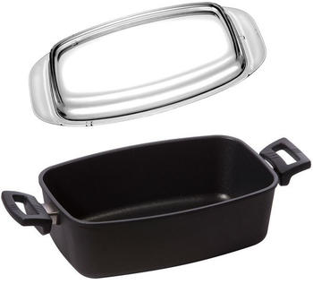 Eurolux Bräter hoch 33x22 cm + Deckel
