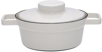 Riess Kasserolle mit Deckel 20cm Light Grey Aromapots