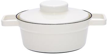 Riess Kasserolle mit Deckel 20cm Pure White Aromapots