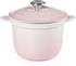 Le Creuset Cocotte Every Gusseisen mit Poteriedeckel Shell Pink 18cm