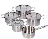 Zwilling Topfset Kochgeschirr Pro 65120-005-0 5-teilig Edelstahl (65120-005-0)