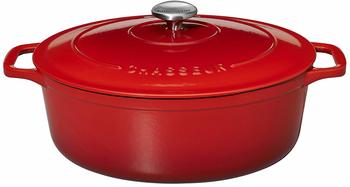 Chasseur Oval Casserole 33 cm red
