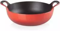 Le Creuset 20142240600460, Le Creuset Balti Dish 24 cm Kirschrot - Rot - 20 bis 24 cm