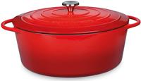K&uuml;chenprofi 402001033, K&Uuml;CHENPROFI Br&auml;ter PROVENCE Oval 33 cm ROT 7 Liter
