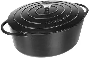 Küchenprofi Provence Bratentopf oval 33 cm schwarz Küchenprofi Provence Bratentopf oval 33 cm schwarz