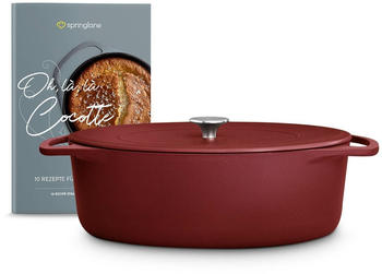 Springlane Cocotte oval 33 cm Ruby Earth