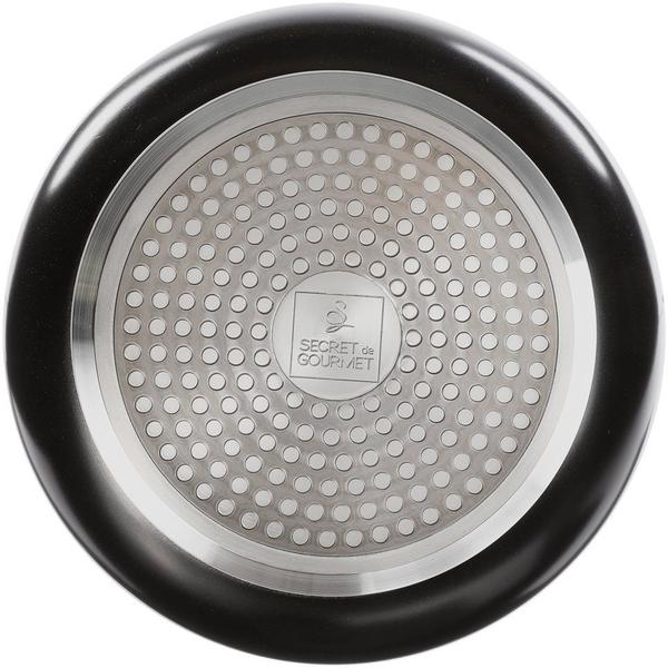 Stielkasserolle Ausstattung & Allgemeine Daten Secret de Gourmet Set of 3 pans with removable handle