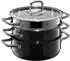 WMF Fusiontec Compact Topf-Set 3-teilig schwarz