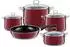 Riess Rosso Topfset mit Pfanne 5tlg.