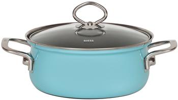 Riess Kasserolle mit Glasdeckel 16 cm blau – Entdecken Sie die Vielseitigkeit der Riess Kasserolle mit Glasdeckel 16 cm blau