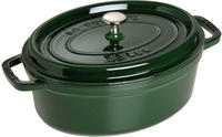 Staub 1103185, Staub: Ovale Cocotte, 31cm, Basilikumgr&uuml;n