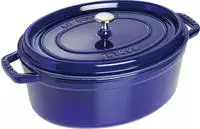 Staub 1103391, Staub: Ovale Cocotte, 33cm, Dunkelblau