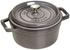 Staub Bratentopf 20 cm rund graphitgrau